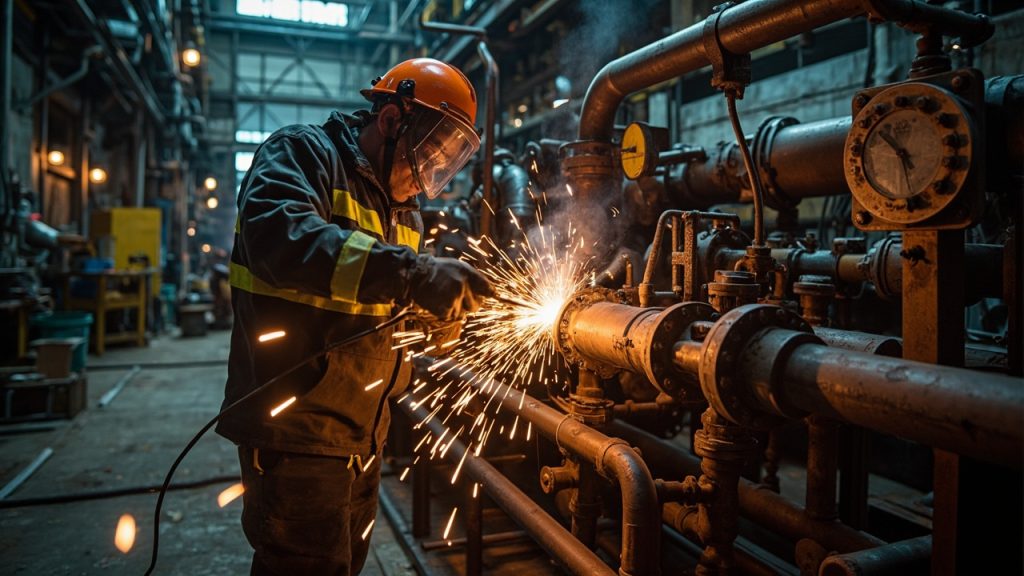 Industrial Pipe Repair in Pittsburgh PA 15219
