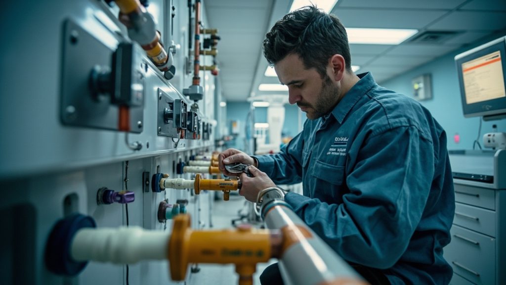 Medical Dental Gas Plumbing in Pittsburgh PA 15211