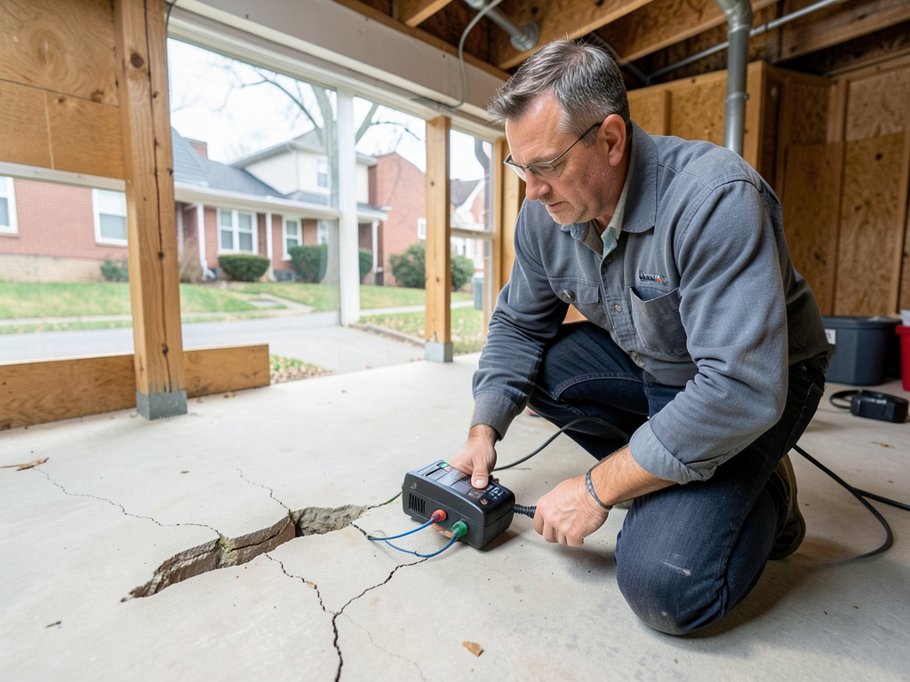 Is that crack in your Overbrook basement floor a sign of a plumbing problem?