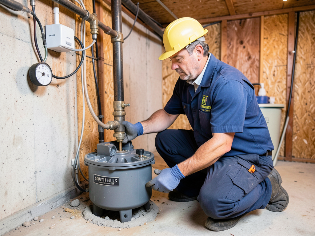 Reliable sump pump repair services for south hills
