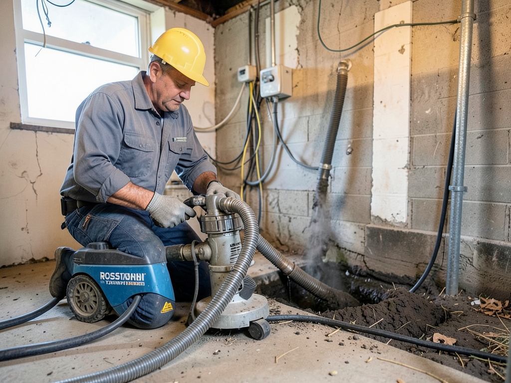 Rooter services and main line cleaning in ross tow