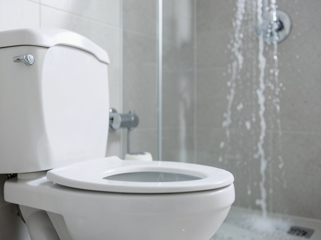 Why is your toilet gurgling when you run the showe